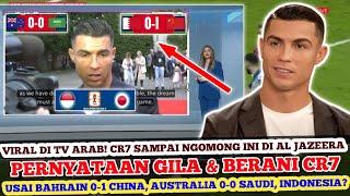  SEMUANYA TERKEJUT! PERNYATAAN GILA CRISTIANO, TIMNAS BAHRAIN KALAH, ARAB & AUSTRALIA IMBANG, INDO?