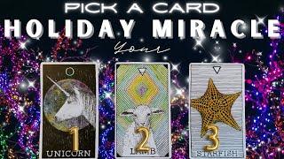 Your Holiday Miracle Coming Soon ⭐️Pick A Card⭐️