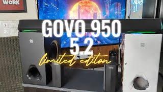 Govo 950 5.2 Soundbar with Dual Subwoofers: Soundtest Review 