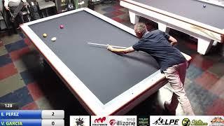 EDWIN PEREZ (COL) VS VICTOR GARCIA (COL) - Billar De 3 Bandas .