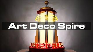 Building a Neon Art Deco Spire