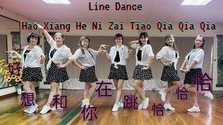 Hao Xiang He Ni Zai Tiao Qia Qia Qia 好想和你在跳恰恰恰 Line Dance