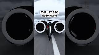 THRUST SSC 0-5965 KM/H #hypercars #supercar #thrustssc #assettocorsa #dragrace #bugatti #ferrari