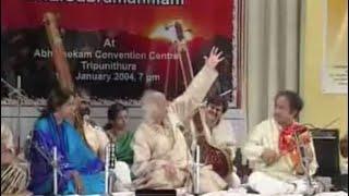 Raga Bhairavi - Sumiran Kar Le (live) - Pandit Jasraj and Dr and Mrs L Subramaniam