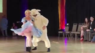 Ben Morris & Sarah Vann Drake - Halloween Swingthing 2018 Scary Strictly 5th Place