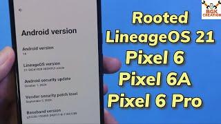 Pixel 6 Rooted LineageOS 21 A14 Banking Apps Working  English