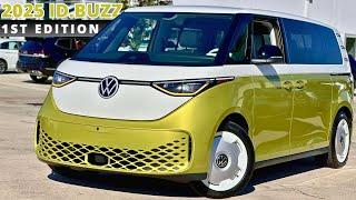 2025 VW ID.Buzz 1st Edition In Pomelo Yellow Brings The Fun To Electric Mobility!