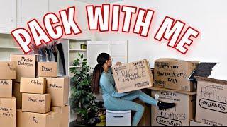 PACK WITH ME TO MOVE TO A NEW STATE| MOVING VLOG EP.1