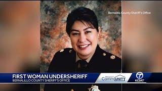 First woman undersheriff to be sworn in at Bernalillo County Sheriff's office