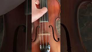 How a tuned violin should sound like