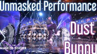 Dust Bunny Unmasked Performance / The Masked Singer USA Season 12 Ep. 4