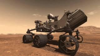 Mars Science Laboratory Curiosity Rover Animation