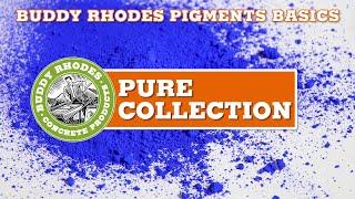 How to Pigment Concrete to Virtually Any Color: Buddy Rhodes Pure Pigments