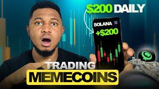 How To Make Money Trading Solana Memecoins and Copytrading (Step-by-Step tutorial)