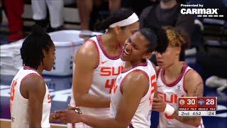 FLAGRANT On Elena Delle Donne After Review, Swings Elbow & Hits Thomas In The FACE | Sun vs Mystics