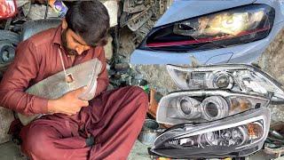 How to Repair Car Headlight Broken Lens in Just 5$ || How to Fix Broken Headlights With Baking Soda