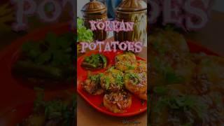 Korean Chilli Garlic Potatoes | Korean Dish | Potatoes #shorts #viralvideo