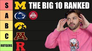 Ranking The Big Ten Wrestling Teams (Tier List)