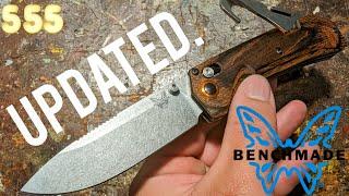 NEW for 2023 Benchmade Grizzly Creek 15062 Folding Hunting Knife Review | 555 Gear