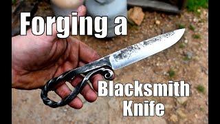 Beginner Knife Making: Forging a Blacksmith Knife from a file