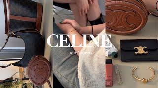 What’s in CELINE bag? • 10년지기 친구들과 우당탕탕 왓츠인마이백 • 셀린느, 이너백, 아바백, 버킷백, 트리옹프 미니백, 셀린느 팔찌