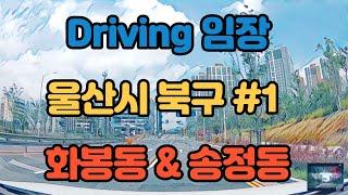 울산 북구 부동산 임장 - 화봉동 & 송정동 (유튜브 Driving 임장, 미포산단, 현대자동차, 오토밸리로, 직주근접, 울산공항, 송정신도시)