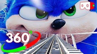 VR 360° Sonic The Hedgehog Roller Coaster for Virtual Reality