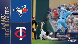 Blue Jays vs. Twins Wild Card Game 1 Highlights (10/3/23) | MLB Highlights