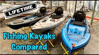 Lifetime Fishing Kayaks Compared