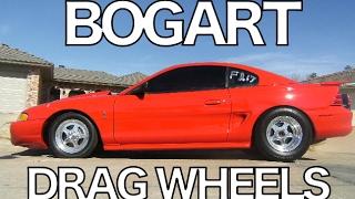 Bogart D10 Polished Aluminum Drag Wheels Review - Mustang Drag Racing - Weld Racing Wheels