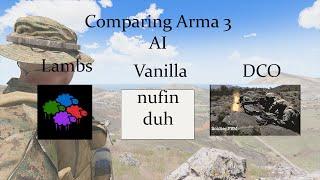 In Depth Comparison Of A3 AI mods (DCO,LAMBS,Vanilla)