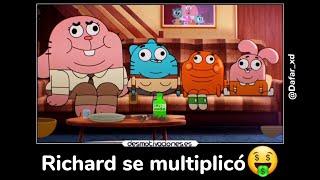 Ahora tienen que comprar el triple de comida - Momentos xd gumball