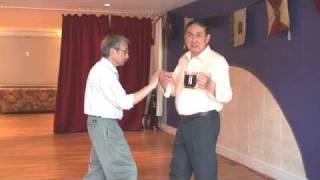Grandmaster Shim shows CHI Power with coffee mug demo 1
