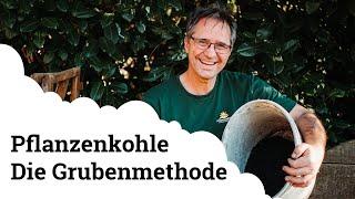 Pflanzenkohle | Selber herstellen mit der Grubenmethode