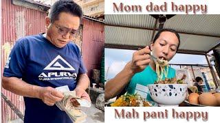 Ghar aaye paxi. Family vlog suru. Aama baba ko khusi nei hamro khusi.