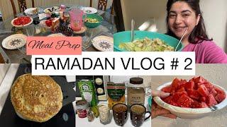 Healthy Meal Prep for RAMADAN | What I Eat In A Day  | GLOSSIPSVLOGS