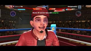 boxingstar: agent gamingarenapk figth in leaque she use wide step to beat my character