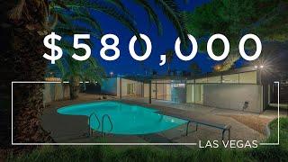 Mid-Century Modern Home Close to Vegas Strip | 3339 Ayita Cir | Las Vegas Luxury Home