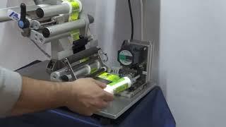 ERDA yarı otomatik tüp etiketleme makinesi - semi-automatic soft tube labelling machine