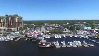 Flight with the Phantom over Destin Harbor!