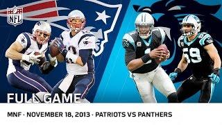 Cam Newton Beats Tom Brady | Patriots vs. Panthers (Week 11, 2013) | NFL Full Game