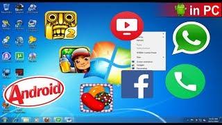 How to Run Android apps on Windows 7/10/8.1 - Pc/Laptop/Computer