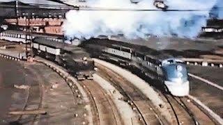 American Trains of the 1940's: Lifeline of the Nation - CharlieDeanArchives / Archival Footage