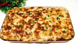 How to make Bake pasta with minced Beef and bechamel sauce