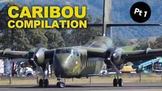 De Havilland DHC-4 Caribou Compilation, pt 1