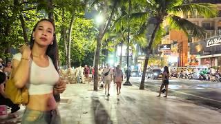 Beach Road. Incredible walk. Thailand. February 28 2025. Pattaya Through My Eyes. Freelancers  4K