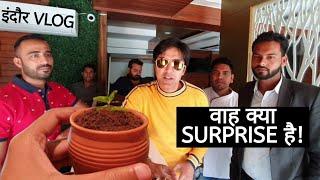 Ecstasy by Hakeem's Indore: भाई तुमने ये क्या Surprise दे दिया: Indore Foodies Vlog