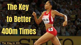 How to run 400 meters 1 second faster