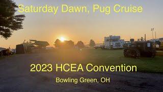 2023 HCEA show PUG cruise at dawn