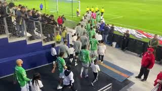 Recibimiento - Club América vs Club Santos Laguna - Amistoso - Tour Águila 2023 - Carson, CA